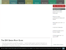 Tablet Screenshot of greenrooftraining.com